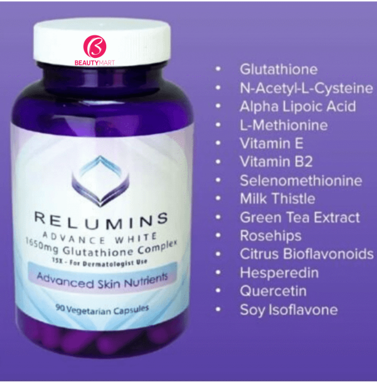 Viên Uống Trắng Da Relumins Advance White Glutathione Complex