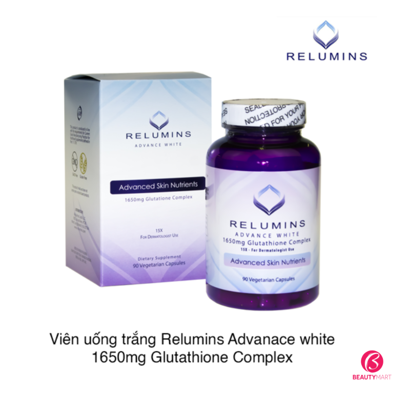 Viên Uống Trắng Da Relumins Advance White Glutathione Complex