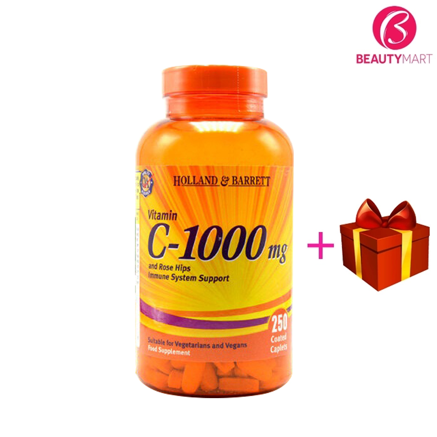 Viên Uống Vitamin C 1000mg Holland Barrett