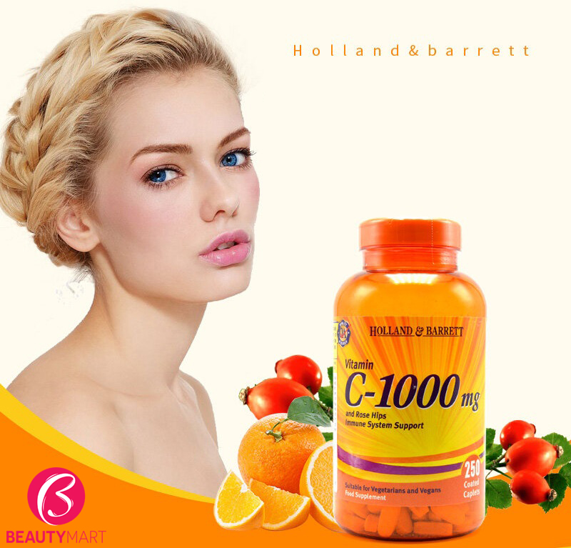 Viên Uống Vitamin C 1000mg Holland Barrett cách dùng