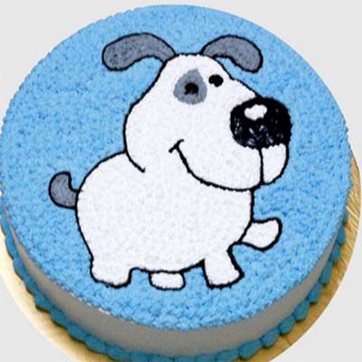 Yêu thích vẽ tranh và làm bánh kem? Hãy xem hình vẽ bánh kem con chó dễ thương này để được cảm hứng sáng tạo và thử sức với món tráng miệng ngon lành nhé!