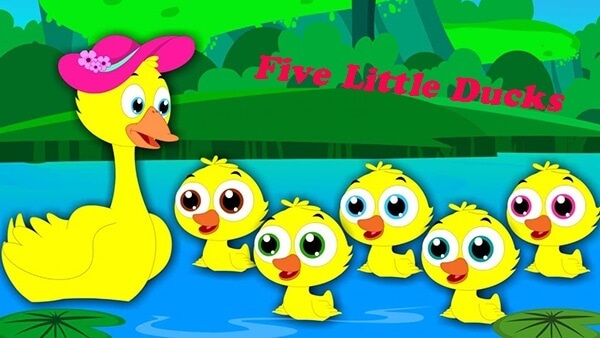 Bài hát “Five little ducks”