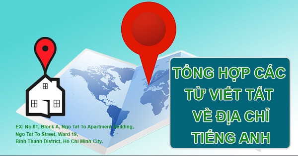 Tổng thích hợp những kể từ ghi chép tắt về vị trí nhập giờ Anh