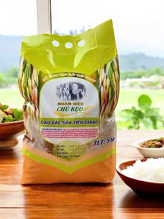 GẠO ĐẶC SẢN TIỀN GIANG NHÃN HIỆU CHÚ KẸO 5KG
