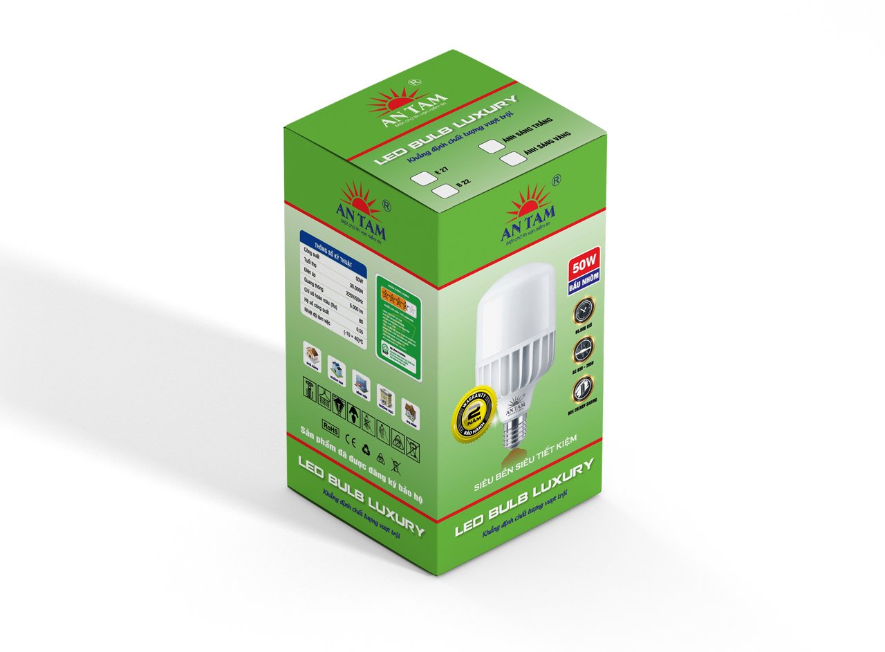 Bóng bulb trụ AT03 10W