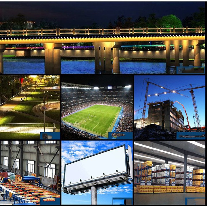 Đèn Pha LED COB ngoài trời IP66 10W-200W