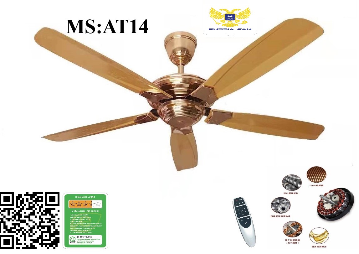 QUẠT TRẦN ĐÈN AT07