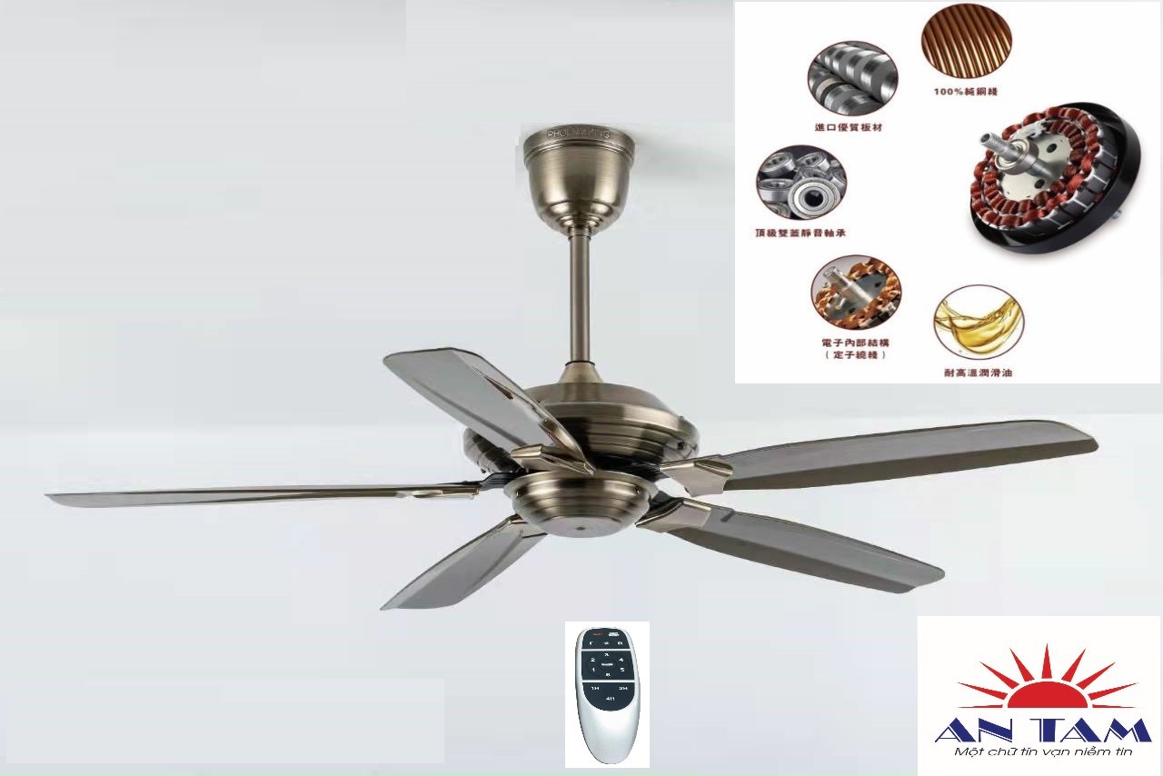 QUẠT TRẦN ĐÈN AT14B