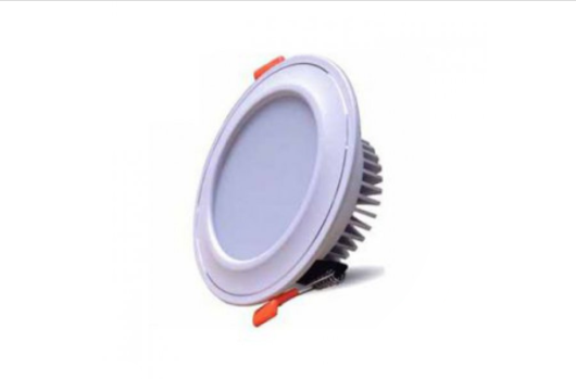 Đèn Led Âm Trần Mặt Cong đế đúc 7W