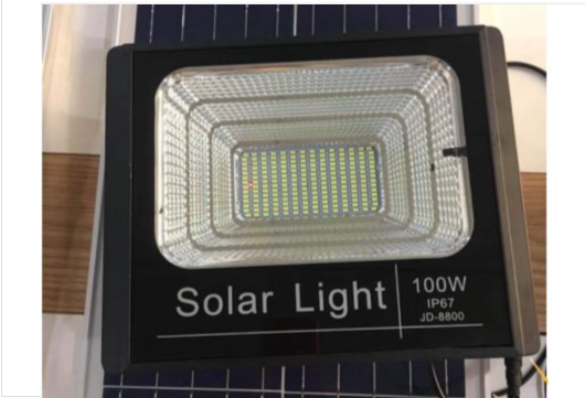 Đèn Pha led Năng Lượng Mặt Trời JD-8800 (100w)