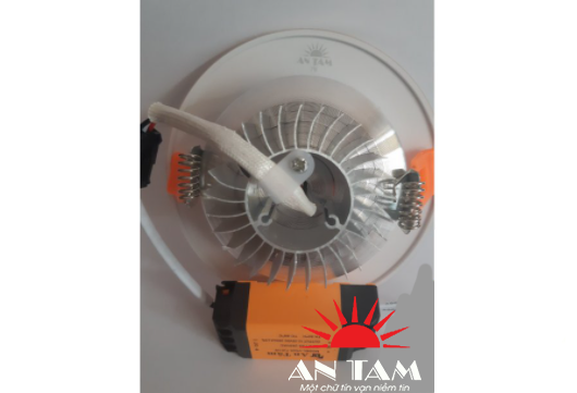Âm Trần 9W 3 Màu, Vền Bạc, Viền Vàng.