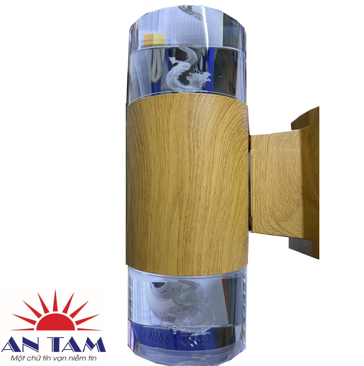 ĐÈN HẮT TƯỜNG 2 ĐẦU HÌNH GIỌT NƯỚC.