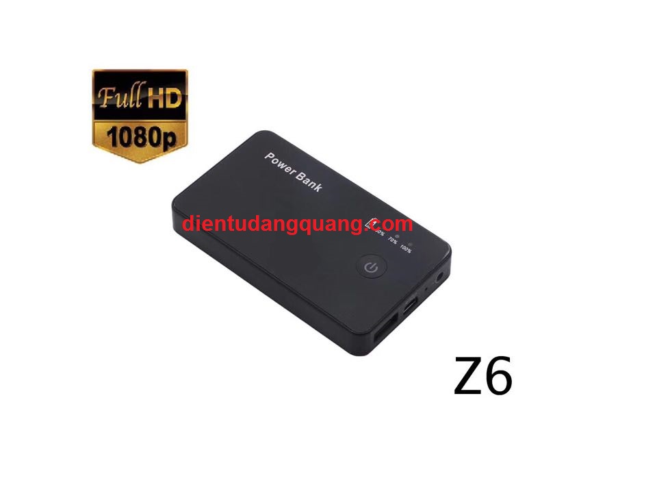 Camera pin dư phòng Z6 hình ảnh Full HD