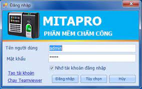 Download phần mềm chấm công Mita Pro New