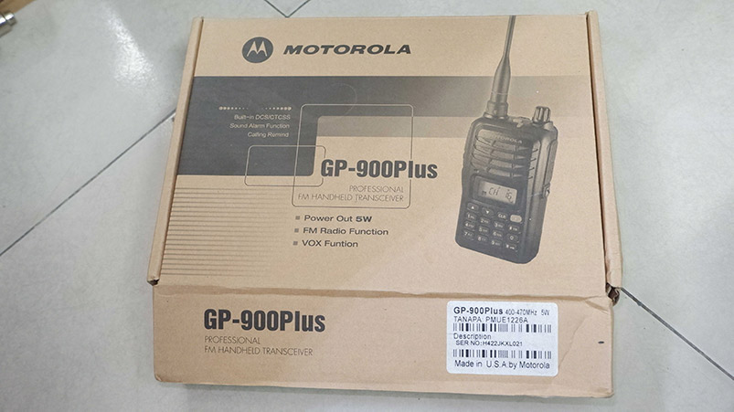 Máy bộ đàm Motorola GP 900 PLUS