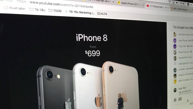 Đây là giá bán chính thức của bộ đôi iPhone 8 và iPhone 8 Plus