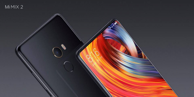 Xiaomi trình làng smartphone không viền màn hình Mi MIX 2, viền camera mạ vàng 18K, có phiên bản đặc biệt với thân máy hoàn toàn bằng gốm