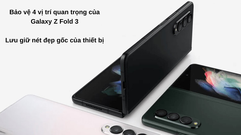 Bộ Dán Full Cao Cấp Zeelot 4 in 1 cho Samsung Galaxy Z Fold3