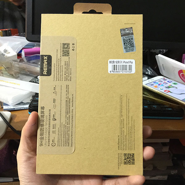 Miếng Dán Cường Lực Remax IPhone 6 Plus 0.2mm - Siêu phụ kiện