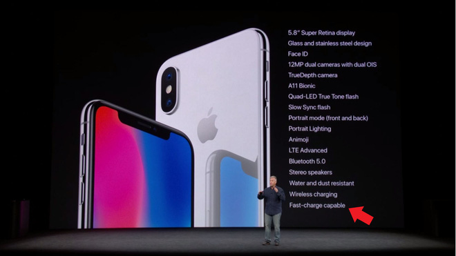 iPhone X và iPhone 8 đã hỗ trợ sạc nhanh - Siêu phụ kiện