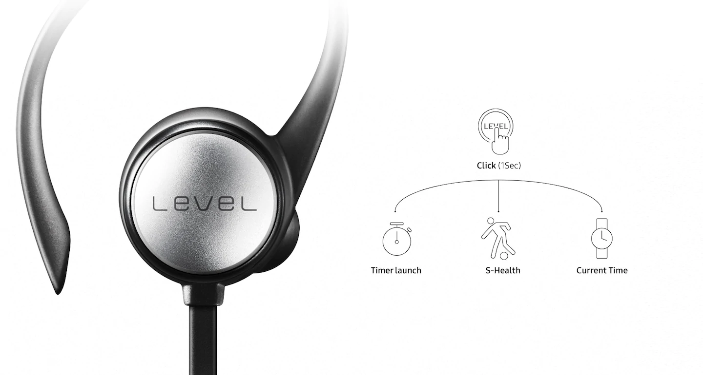 Tai Nghe Bluetooth Samsung Level Active - Dành Cho Người Tập Thể Thao - Đen