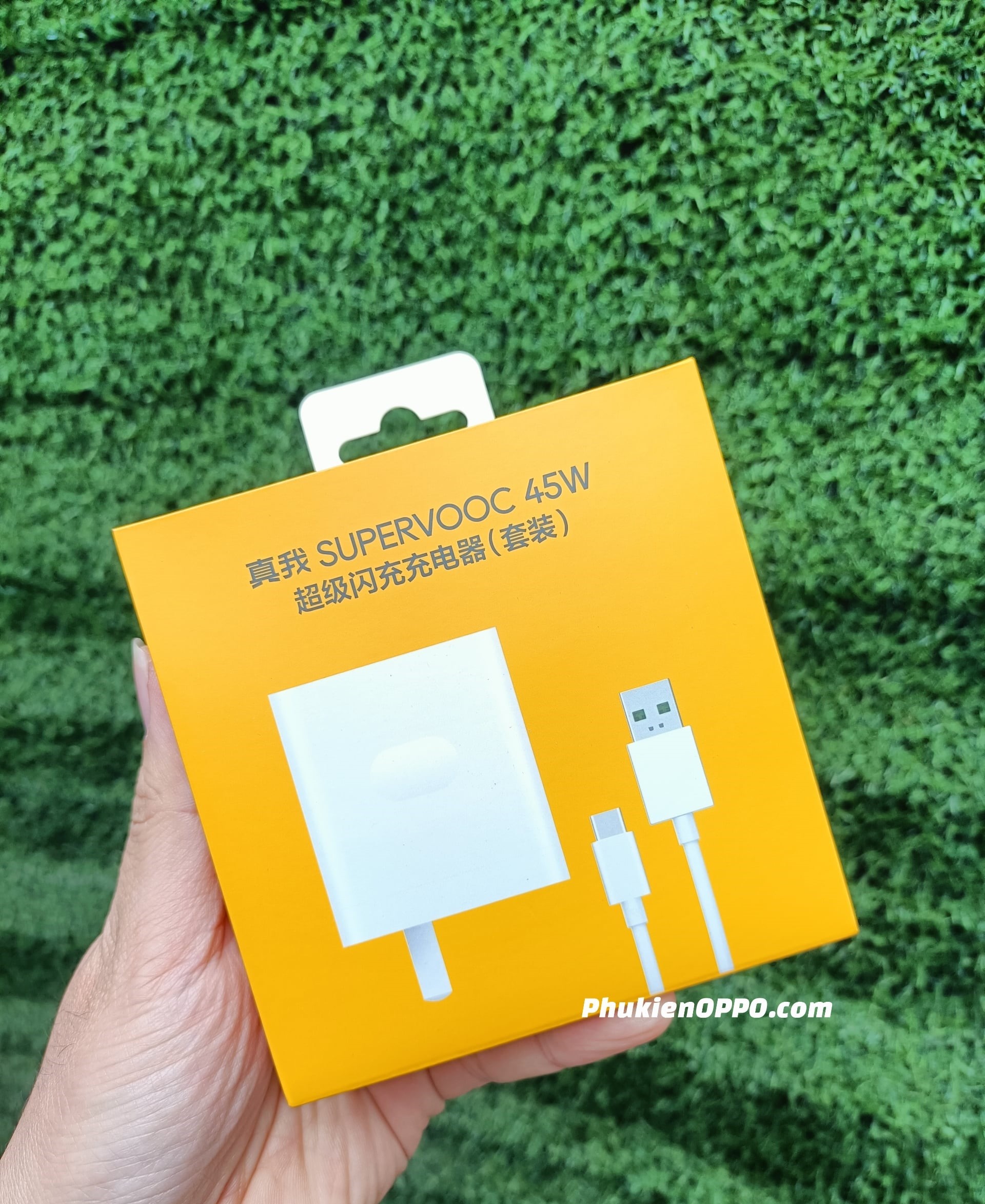 Bộ sạc siêu nhanh SuperVOOC 45W cho OPPO Reno13 F 5G - Chính Hãng
