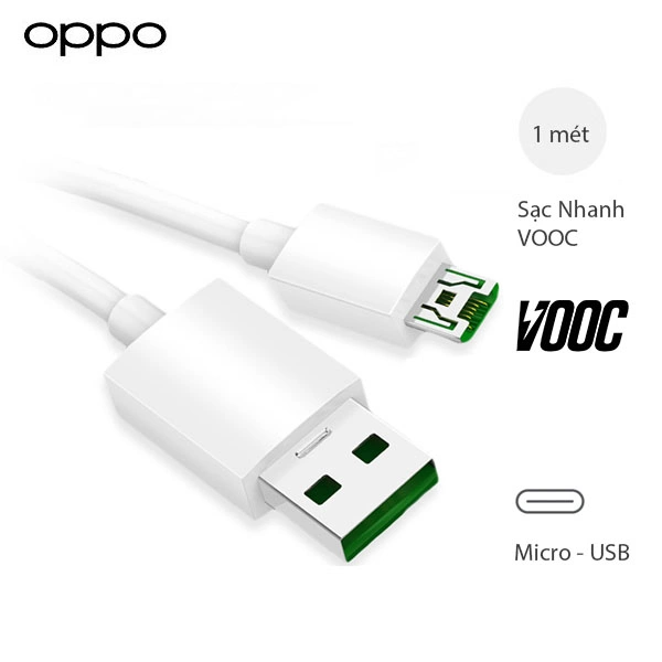 Cáp sạc nhanh OPPO VOOC Micro