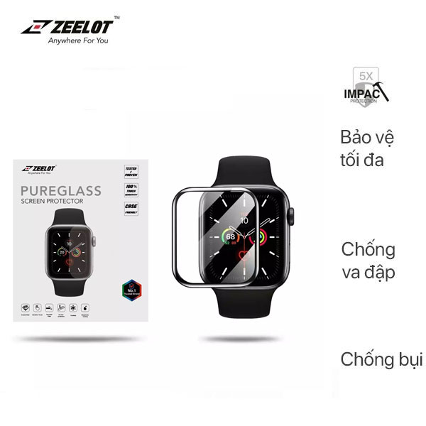 Cường Lực Zeelot Apple Watch 40mm - Hàng Chính Hãng