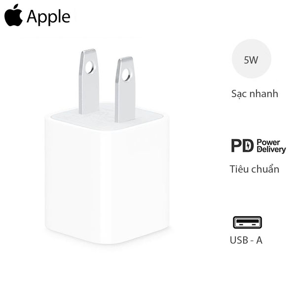 Củ Sạc IPhone Apple Chính Hãng 5W