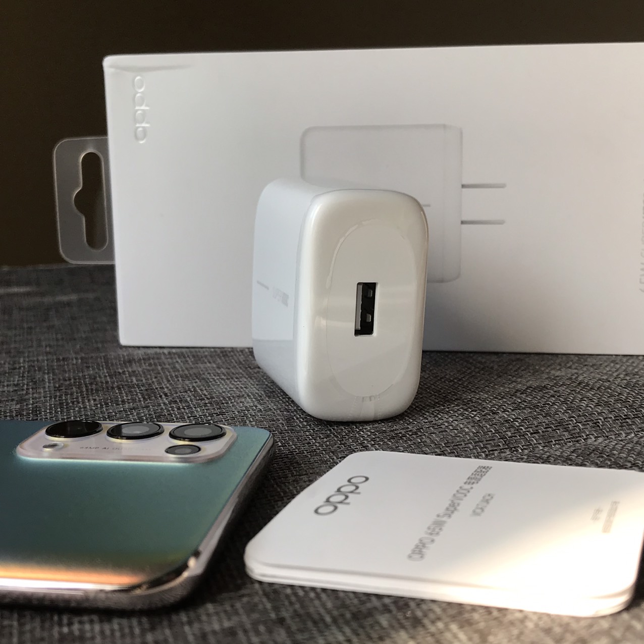 Bộ Sạc Siêu Nhanh SuperVOOC 2.0 65W Cho OPPO Reno5 - Hàng Chính Hãng