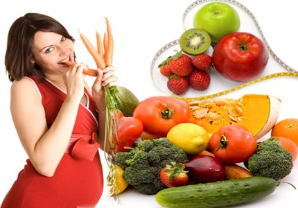 Dinh dưỡng khi mang thai – Các loại rau quả và trái cây