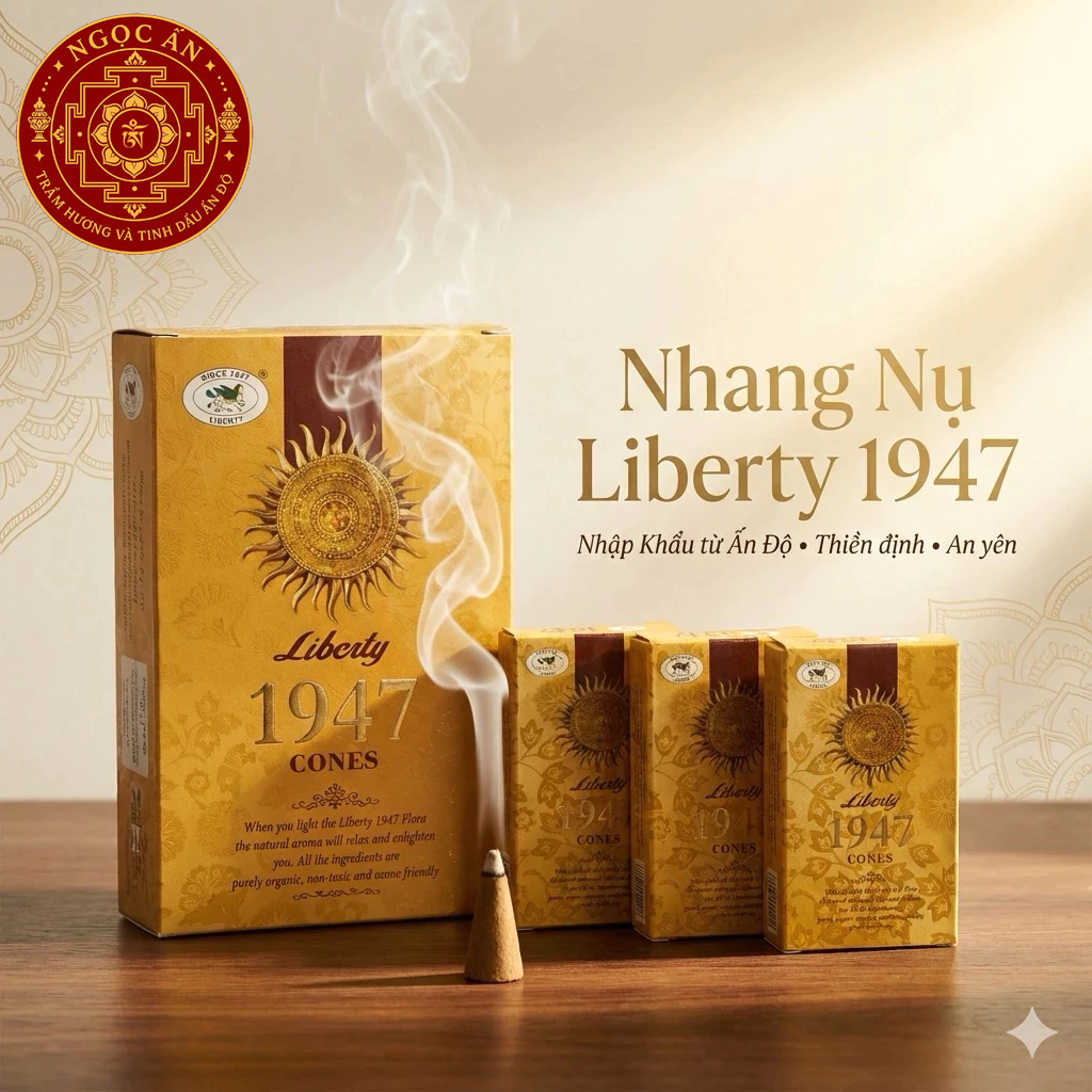 Nhang Nụ Liberty 1947 - Nhang 1947 - Nhang Ấn Độ - Hàng Chính Hãng