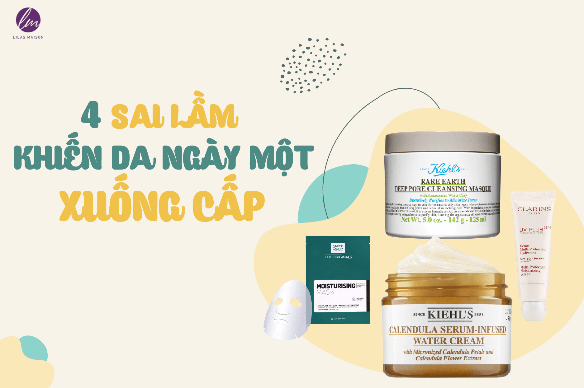 4 SAI LẦM KHIẾN DA NGÀY MỘT XUỐNG CẤP