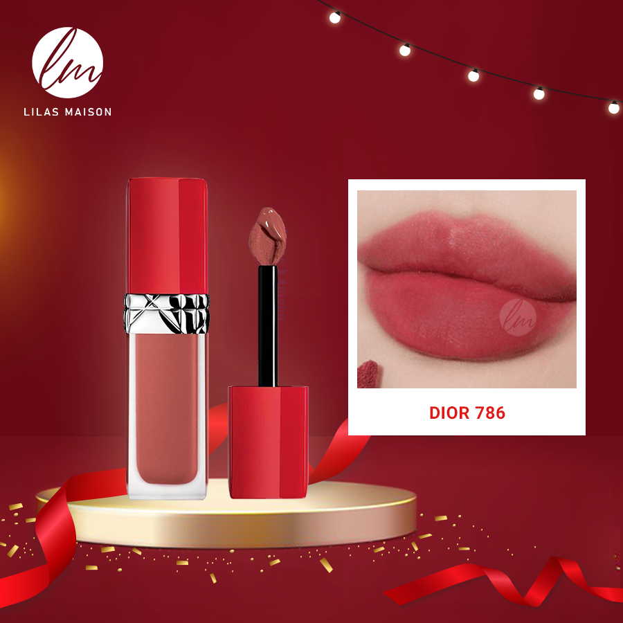 Son Dior Kem Rouge Ultra Care Liquid Matte 707 Bliss Full Box  Màu Cam  Đất  Vilip Shop  Mỹ phẩm chính hãng