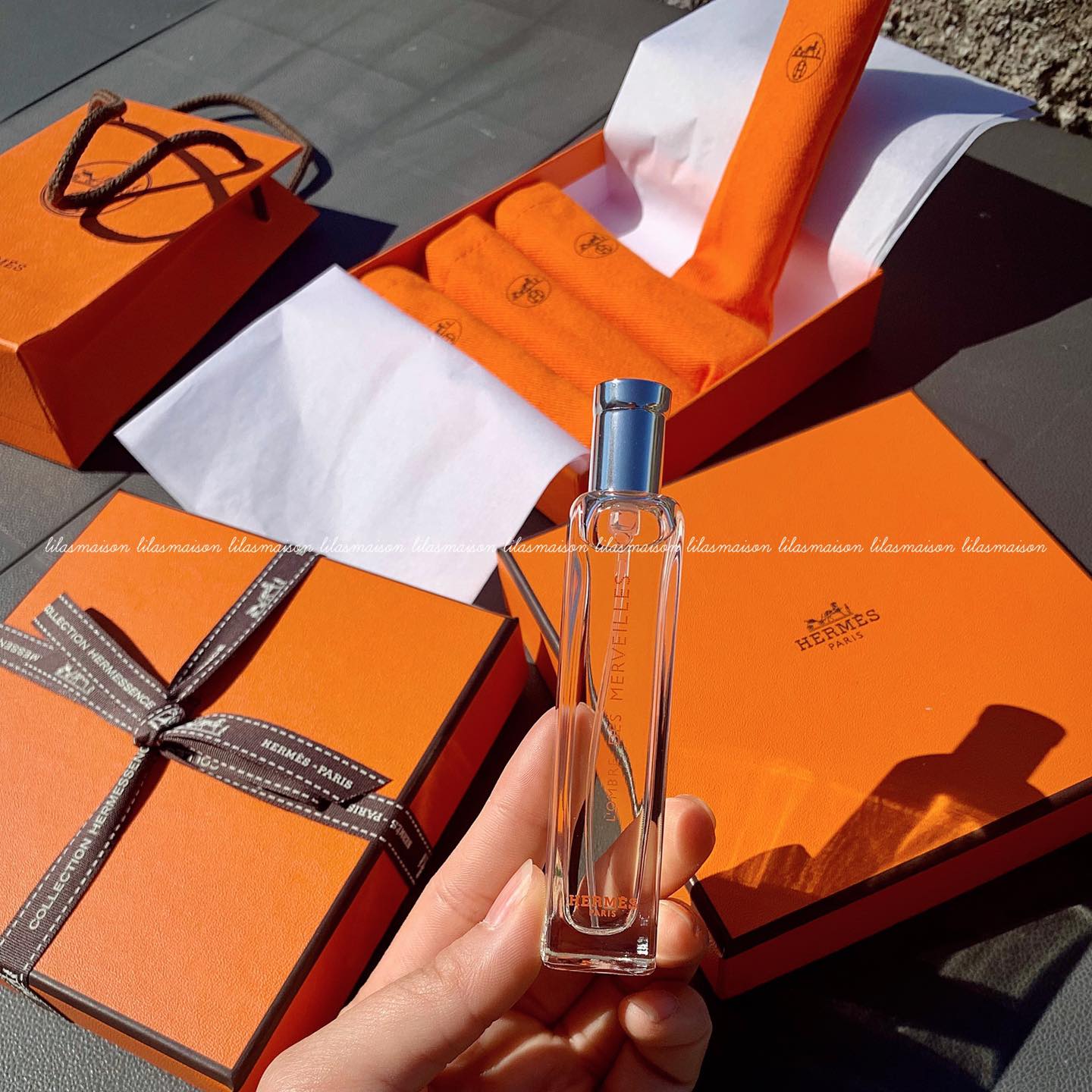 HERMES L'OMBRE DES MERVEILLES 15ml 3本セット（HERMES