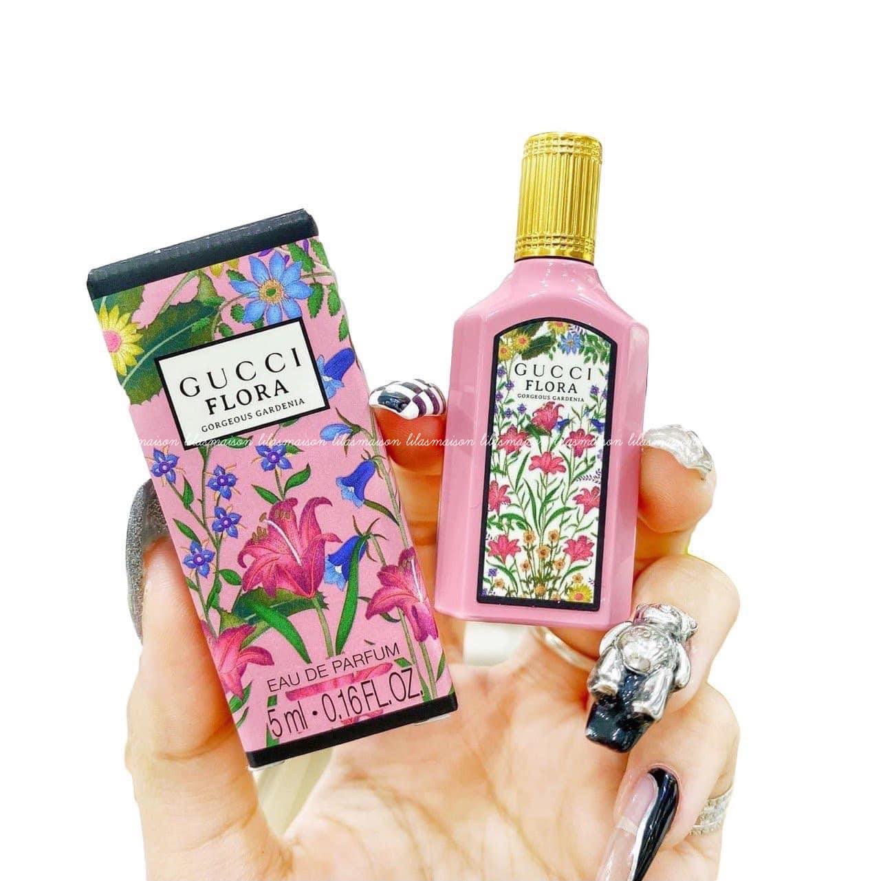 Nước hoa mini GUCCI Flora Gorgeous Gardenia 5ml - Mỹ Phẩm Hàng Hiệu Pháp -  