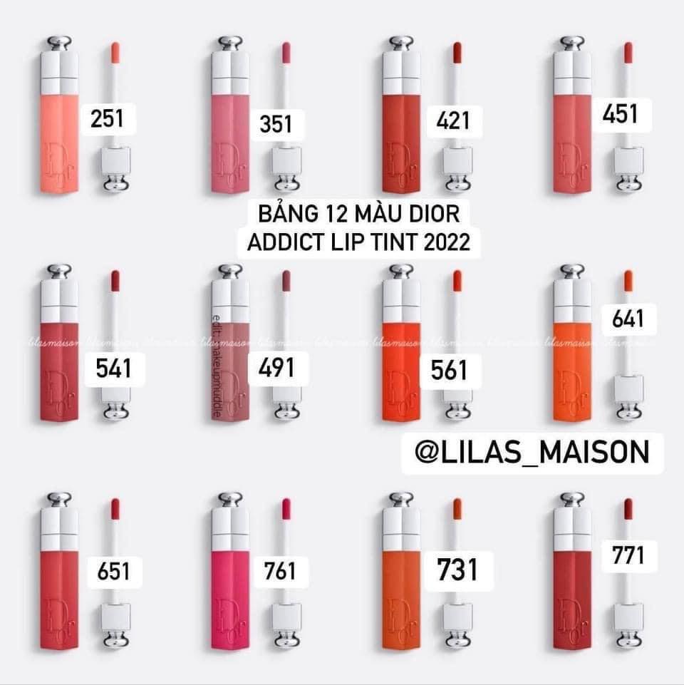 Son Dior Addict Lip Tint Tattoo 421 351 251 561 651 541 771 491 Tester Unbox Shopee Việt Nam #45 Son Dior Addict Lip Tint Tattoo 421 351 251 561 651 541 771 491 Tester Unbox Shopee Việt Nam