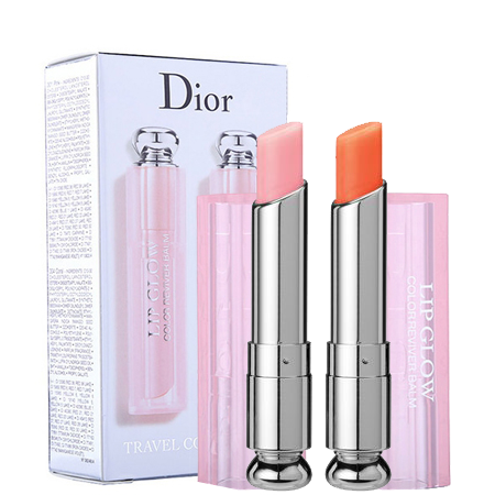 Set Son Dưỡng Môi Dior Addict Lip Maximizer Lip Glow 001  35g6ML   Son  Môi Cao Cấp