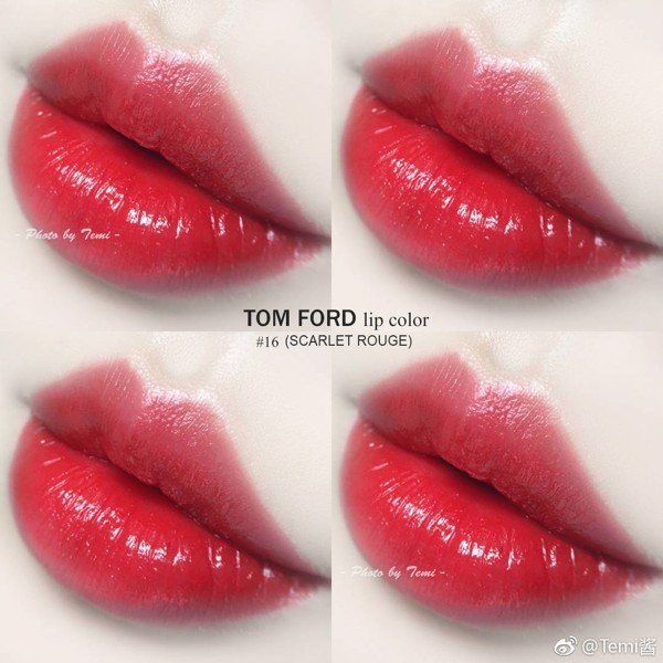 Son TOM FORD Lip Color 16 Scarlet Rouge Scented (vỏ đỏ) - Mỹ Phẩm Hàng Hiệu  Pháp - 