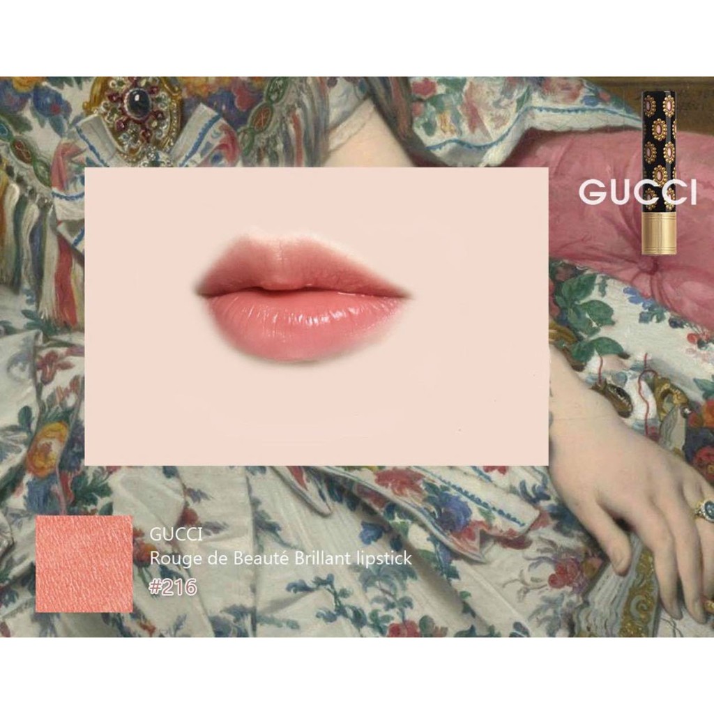 gucci rouge de beauté brillant swatches