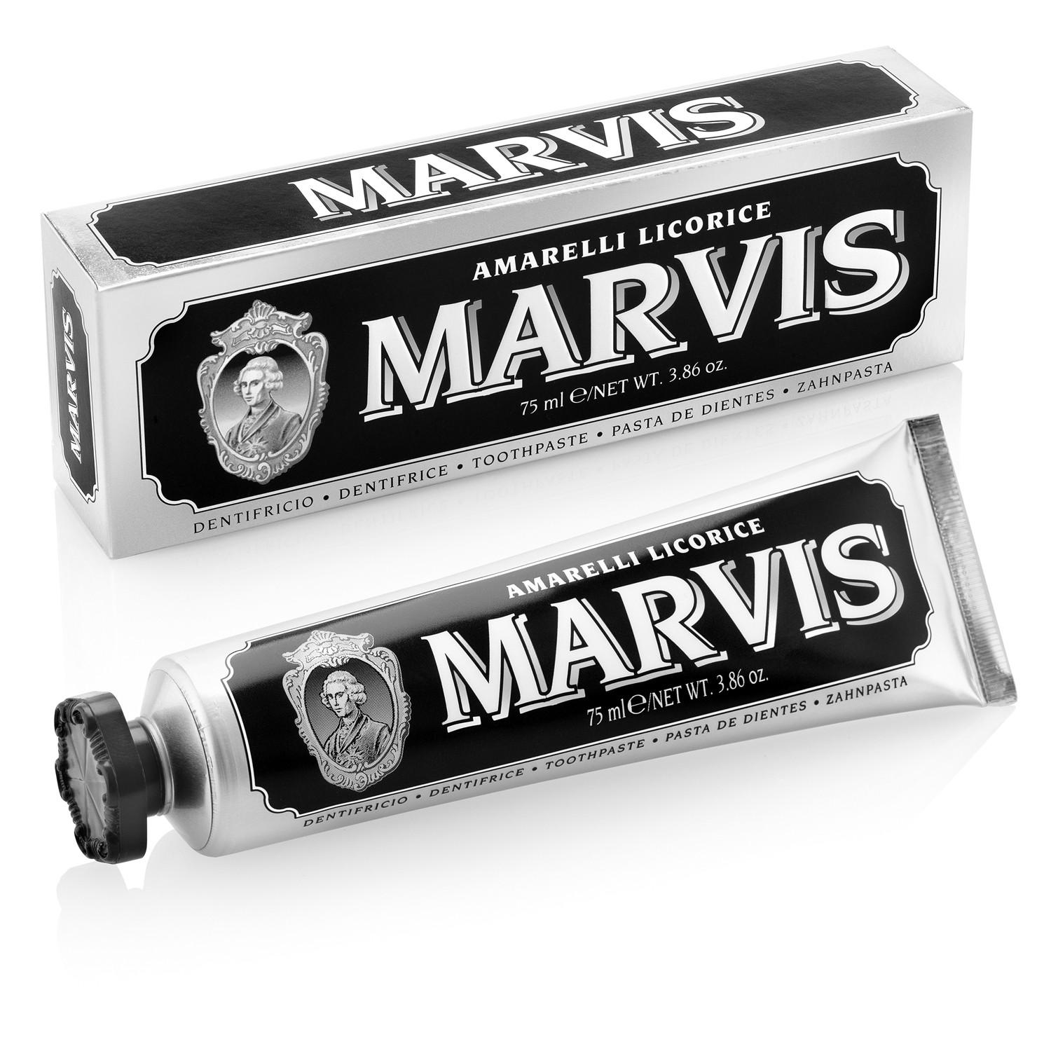 Kem đánh răng Marvis Amarelli Licorice (đen) 85ml
