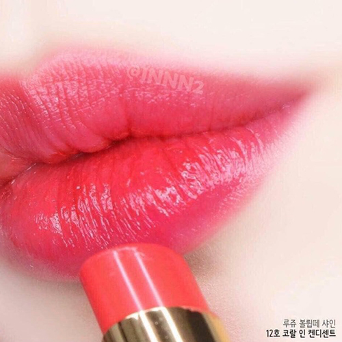Son Ysl Rouge Volupte Shine 12 Corail Dolman - Mỹ Phẩm Hàng Hiệu Pháp -  