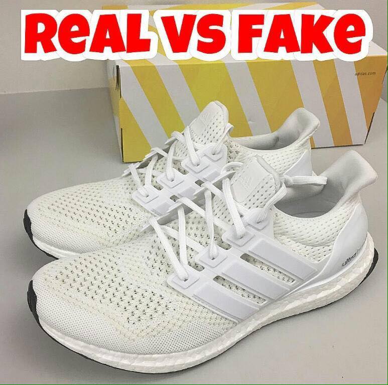 real vs fake ultra boost 4.0