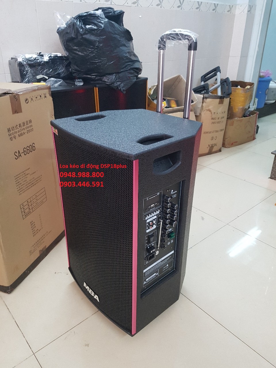 Loa kéo di động MBA DSP18Plus03