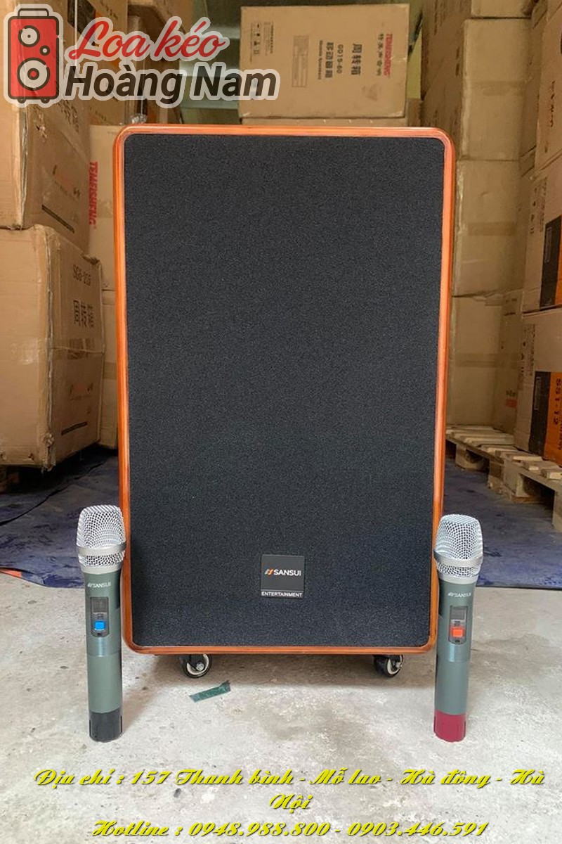 Loa kéo Sansui SG10-15 | Loa kéo Tích hợp Vang số | Loa kéo Hoàng ...