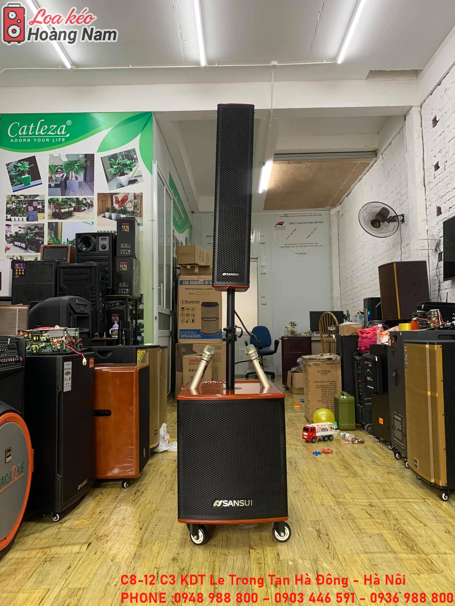 Công Nghệ Tích Hợp Trên Loa Kéo 2 Loa Hiện Đại