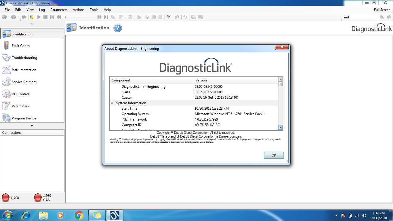 detroit diesel diagnostic link 8.0