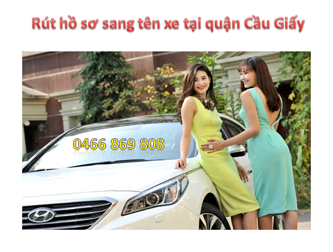 Dịch vụ cấp lại giấy tờ xe giá rẻ tại Đống Đa