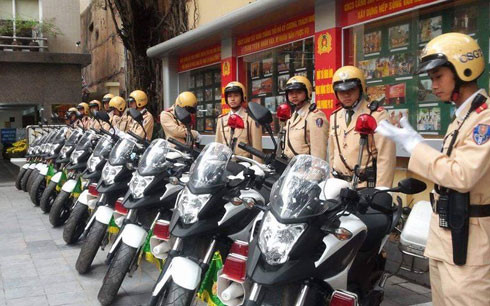 Từ 20/1, cấm 33 tuyến đường trong dịp Đại hội Đảng 