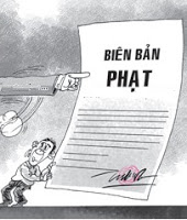 18 Mức phạt giấy tờ, đăng ký, bằng lái xe máy, môtô mới nhất